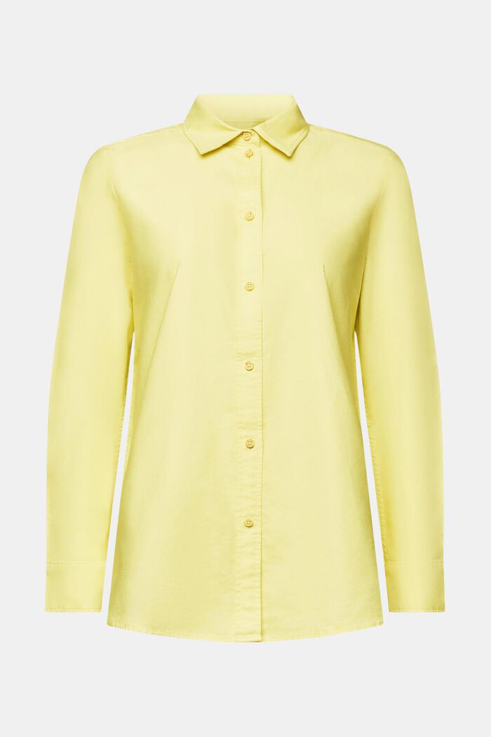 Blusa Oxford, LIME YELLOW, detail image number 6