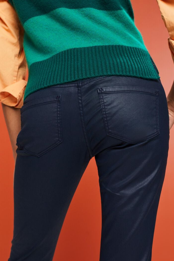 Pantalones revestidos, NAVY, detail image number 4