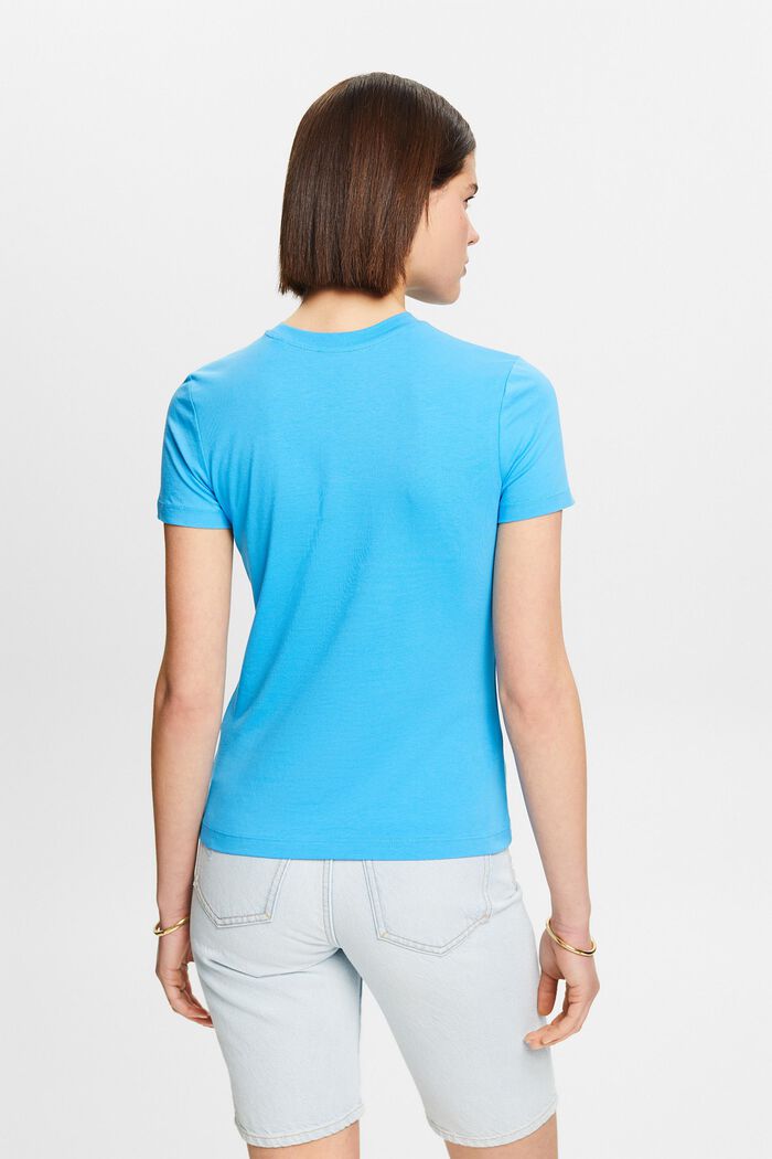 Camiseta con cuello redondo, BLUE, detail image number 2