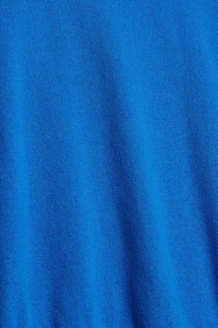 Jersey con mangas murciélago en mezcla de algodón ecológico, BLUE, detail image number 2