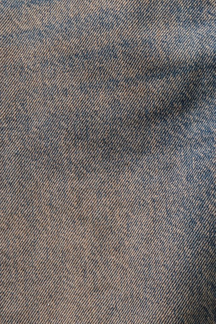 Jeans mid-rise straight fit, BLUE LIGHT WASHED, detail image number 6
