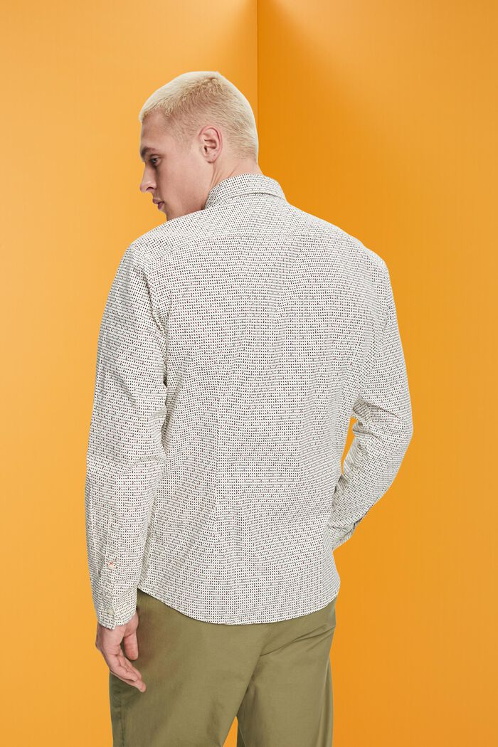 Camisa de corte ceñido con estampado allover, ICE, detail image number 3