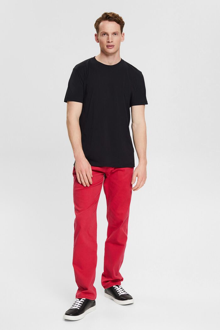 Pantalón chino de algodón, RED, detail image number 5