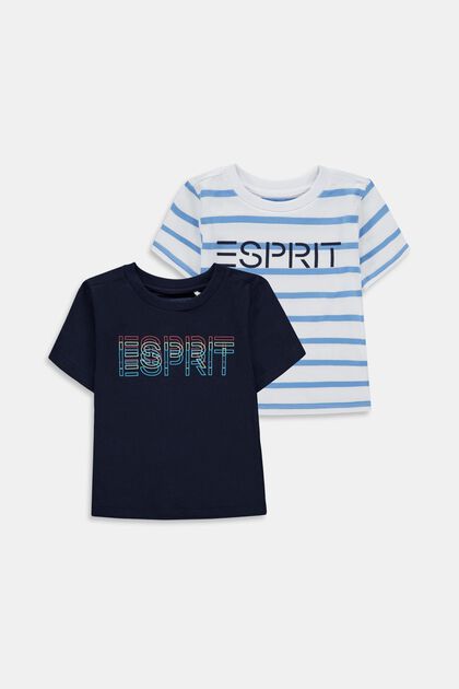 Pack de 2 camisetas con logotipo estampado