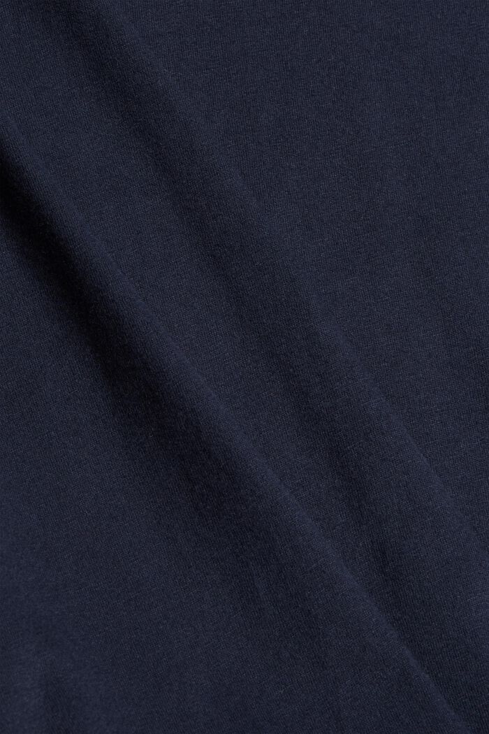 Camisón de jersey en 100 % algodón ecológico, NAVY, detail image number 4