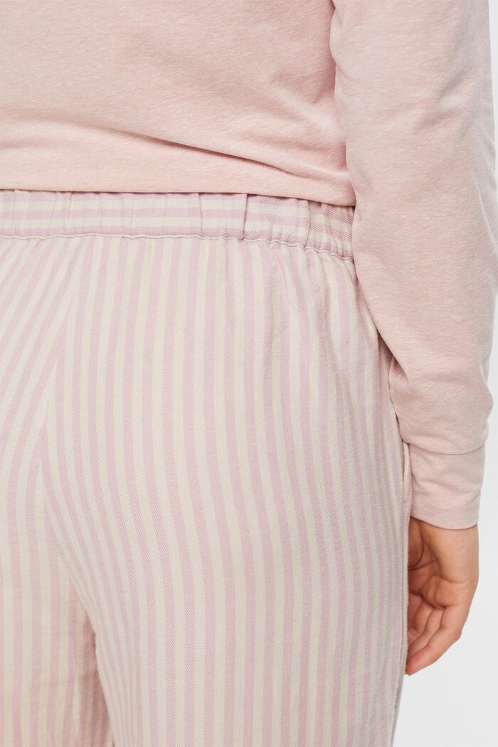Pantalón de pijama de franela, LIGHT PINK, detail image number 4