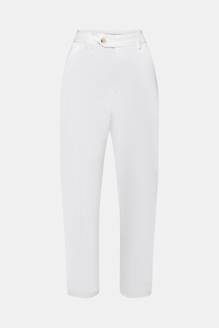 Pantalones chinos, WHITE, detail image number 6
