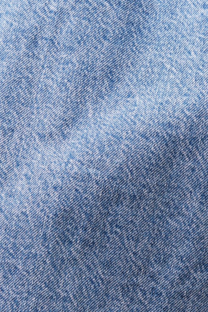 Camisa vaquera de manga larga, BLUE LIGHT WASHED, detail image number 5