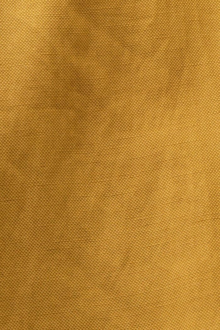 Top estilo camisola en mezcla de lino, TOFFEE, detail image number 4