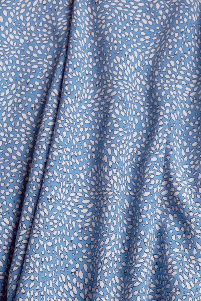 Falda midi estampada en LENZING™ ECOVERO™, LIGHT BLUE LAVENDER, detail image number 4