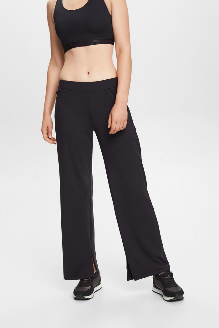 Reciclado: pantalón con perneras anchas, BLACK, detail image number 0