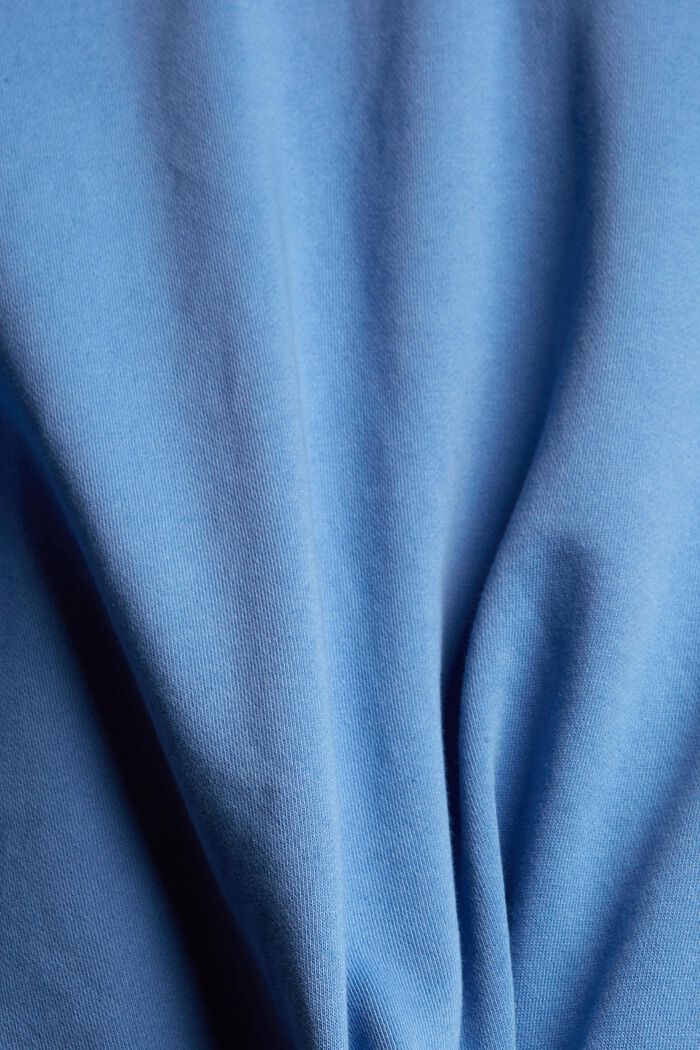 Sudadera de capucha con cremalleras a los lados, LIGHT BLUE LAVENDER, detail image number 1