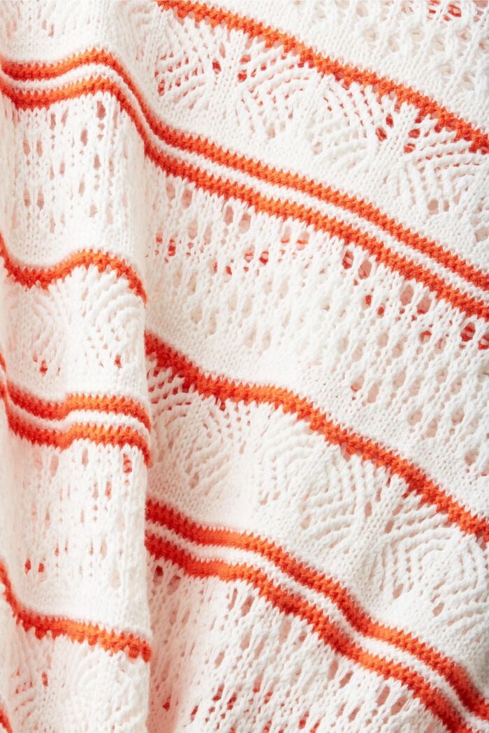 Jersey texturizado de algodón sostenible, OFF WHITE, detail image number 5