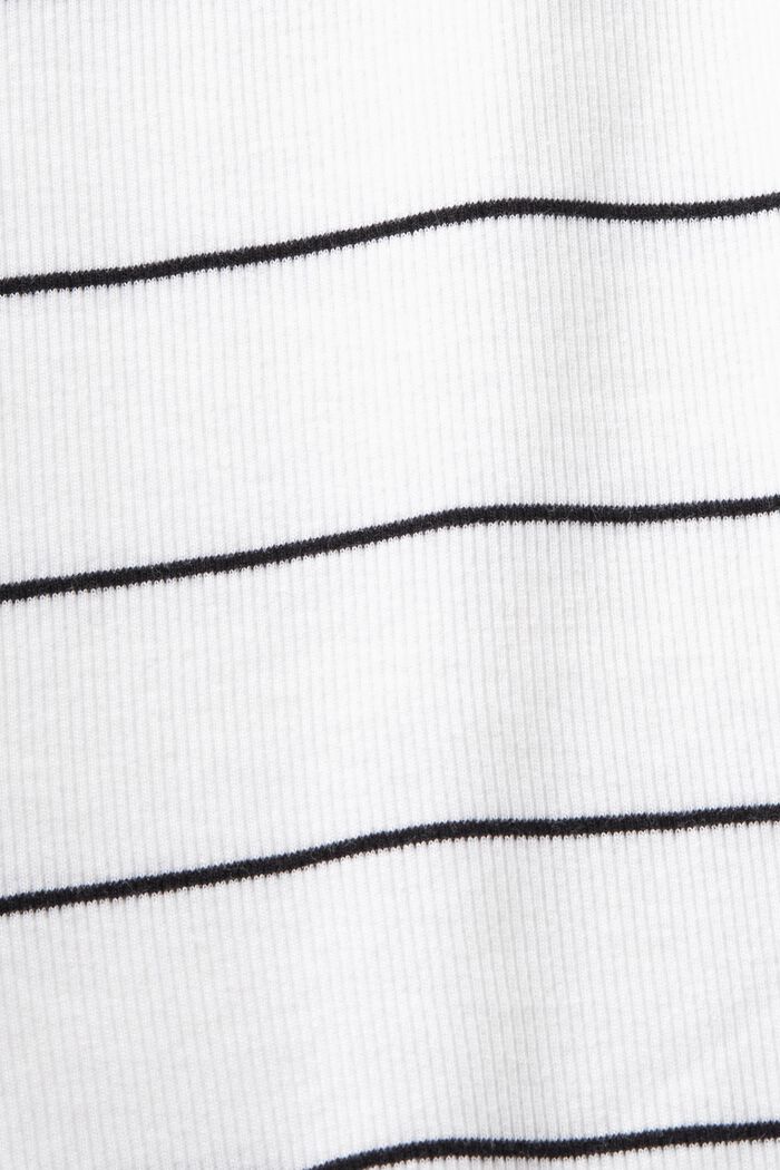 Camiseta de tirantes a rayas, WHITE, detail image number 5