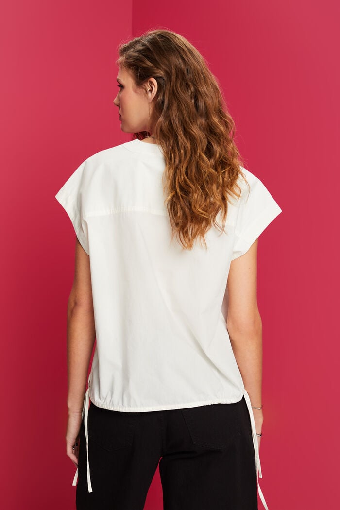 Blusa sin mangas, 100 % algodón, OFF WHITE, detail image number 3