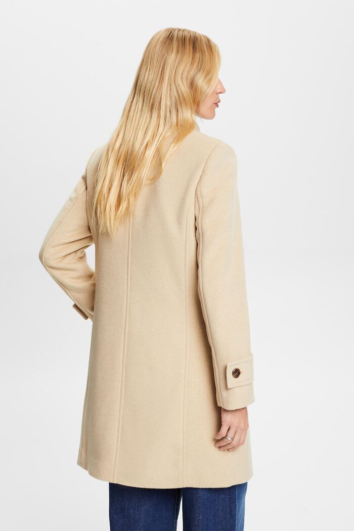 Reciclado: abrigo con lana, SAND, detail image number 3