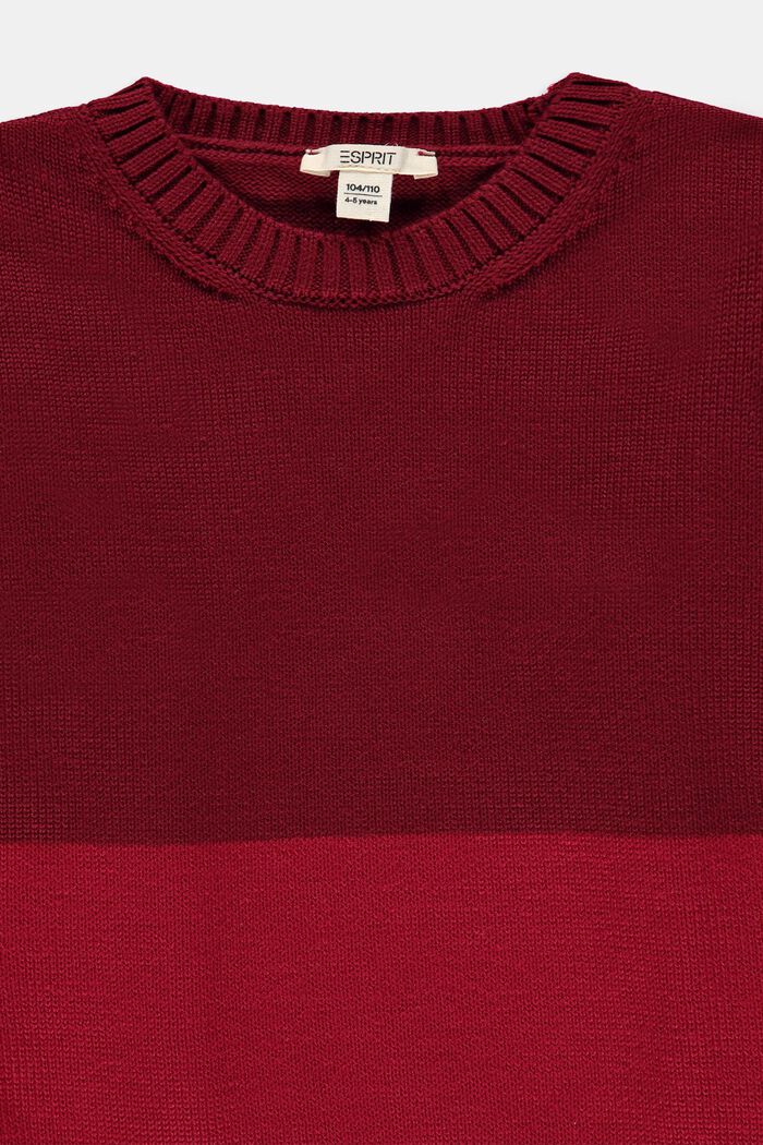 Sweaters, DARK RED, detail image number 2