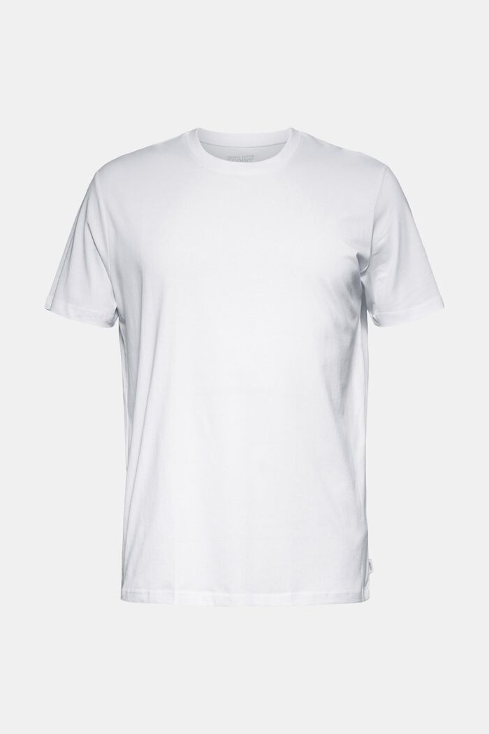 Camiseta de jersey en 100% algodón ecológico, WHITE, detail image number 0