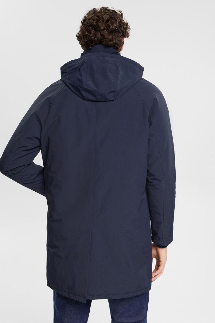 Parka con capucha separable, NAVY, detail image number 3