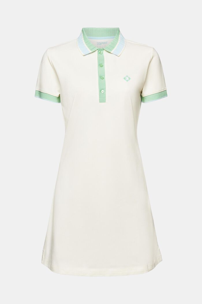 Vestido corto estilo camiseta con cuello polo, ICE, detail image number 6