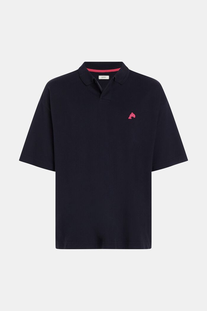 Polo Dolphin Tennis Club Relaxed, BLACK, overview