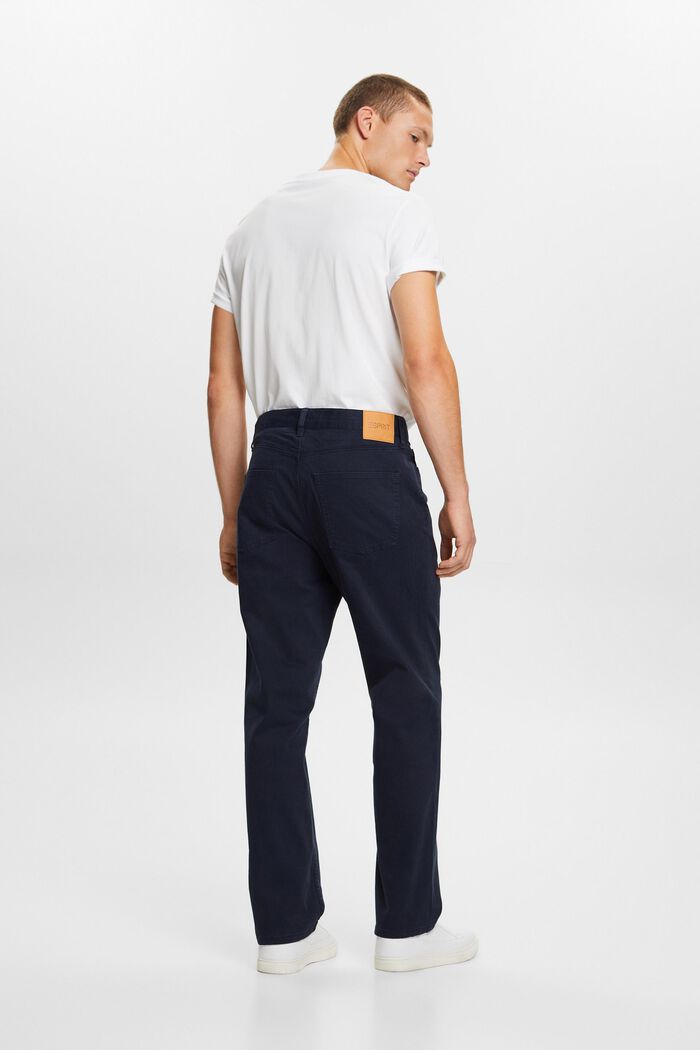 Pantalones clásicos de pernera recta, NAVY, detail image number 3