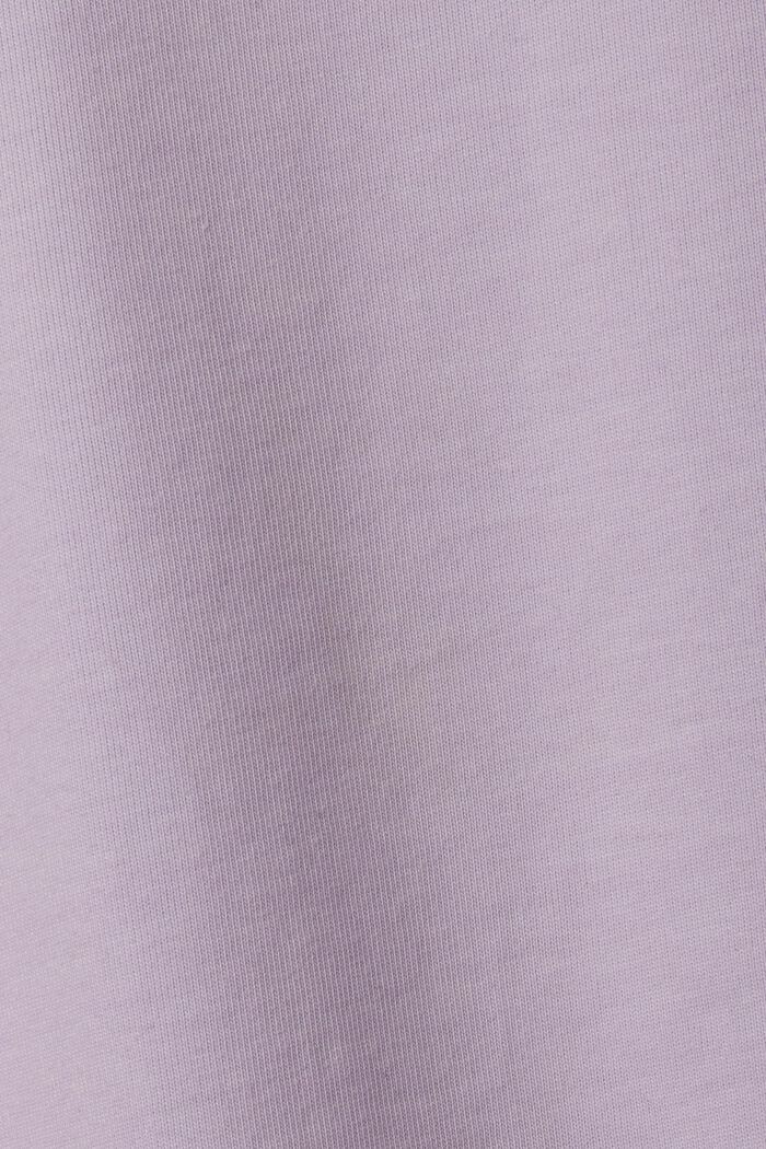 Camiseta unisex en jersey de algodón con logotipo, LILAC, detail image number 7