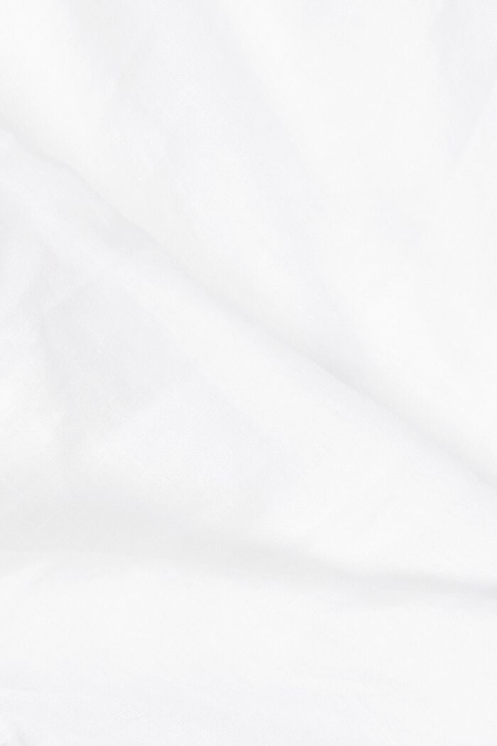 Blusa de lino, WHITE, detail image number 5