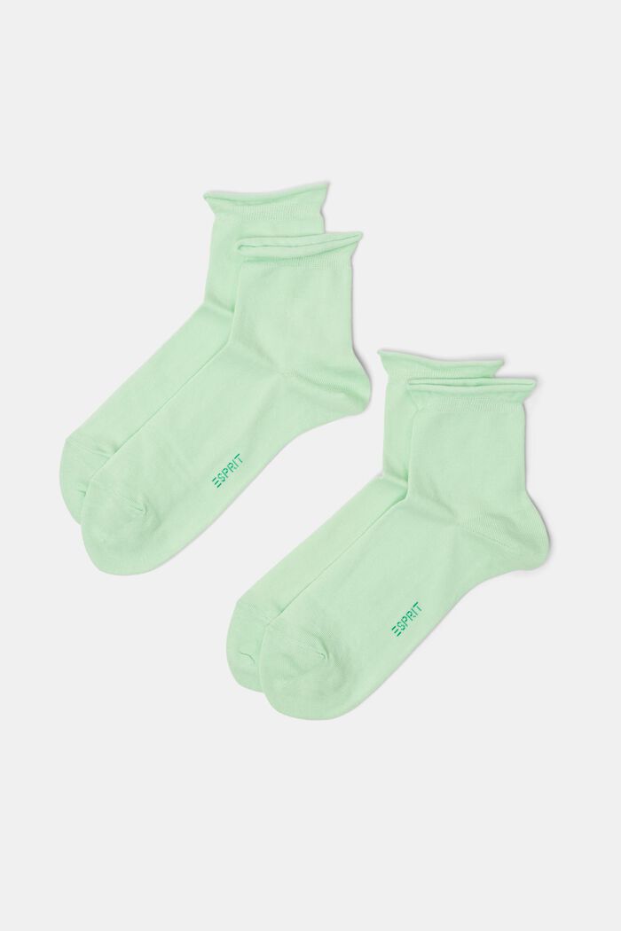 Pack de 2 pares de calcetines de punto, MINT, detail image number 0