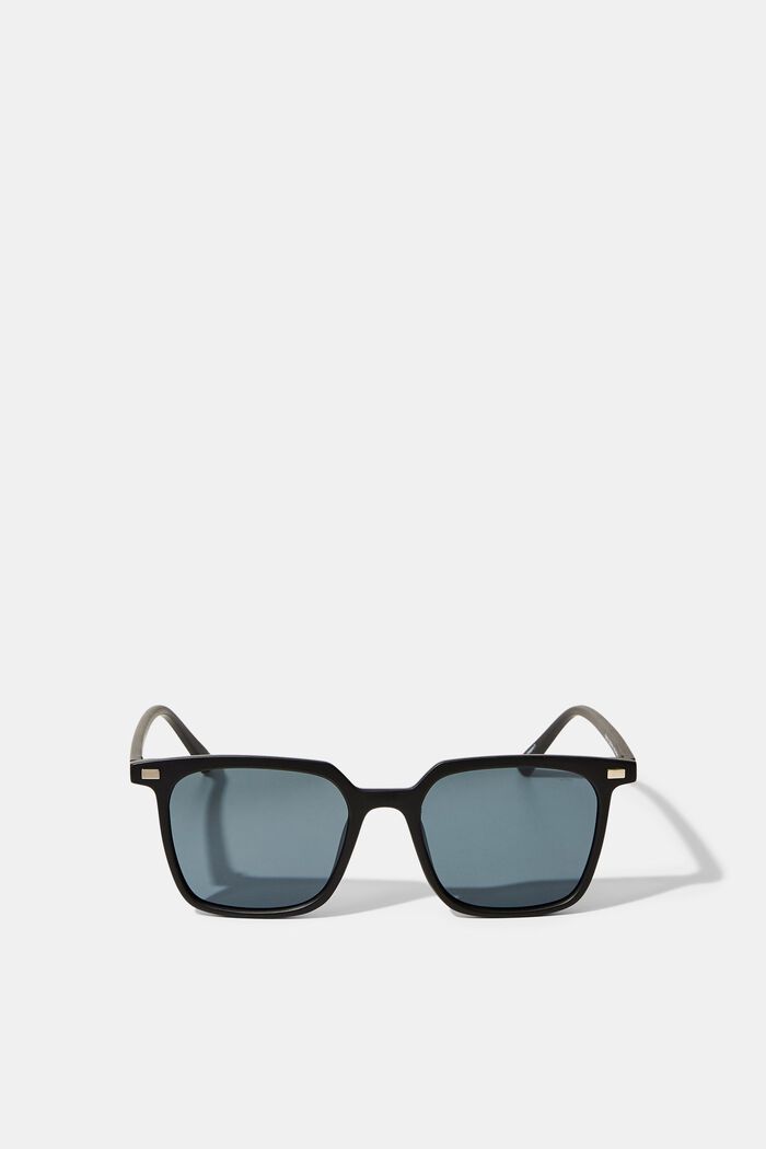 Gafas de sol cuadradas con montura de plástico, BLACK, detail image number 0