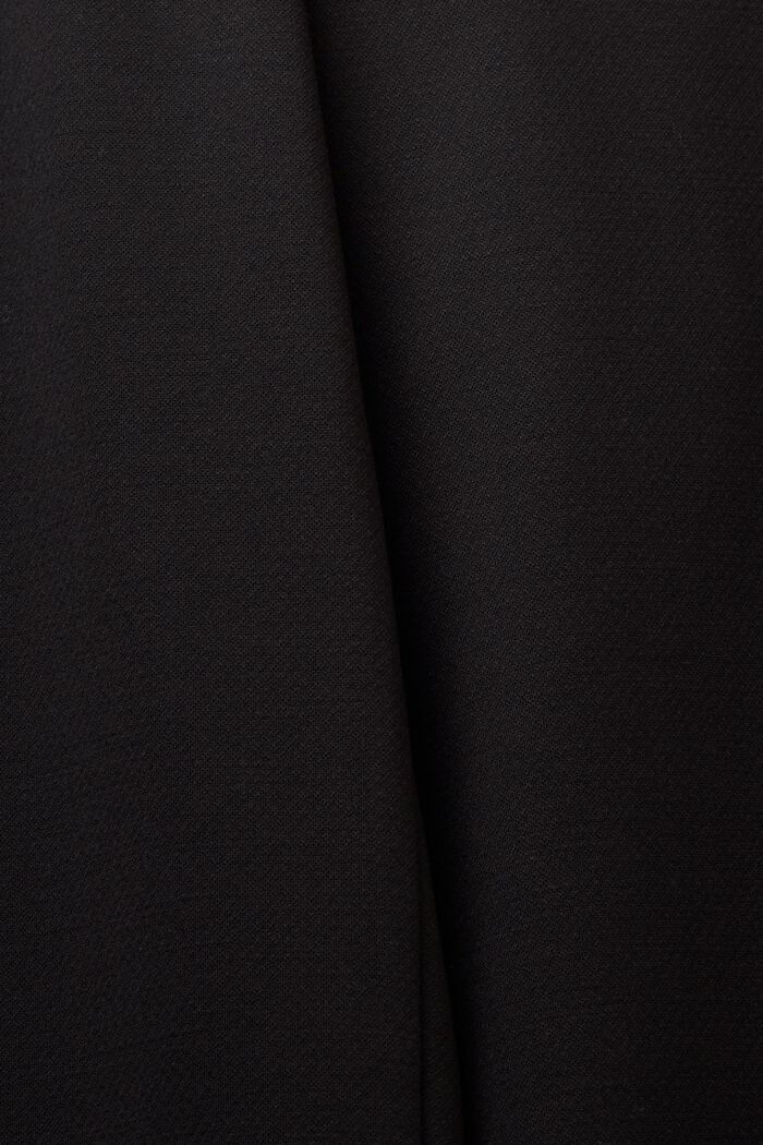 Pantalones de talle medio y pernera ancha, BLACK, detail image number 5