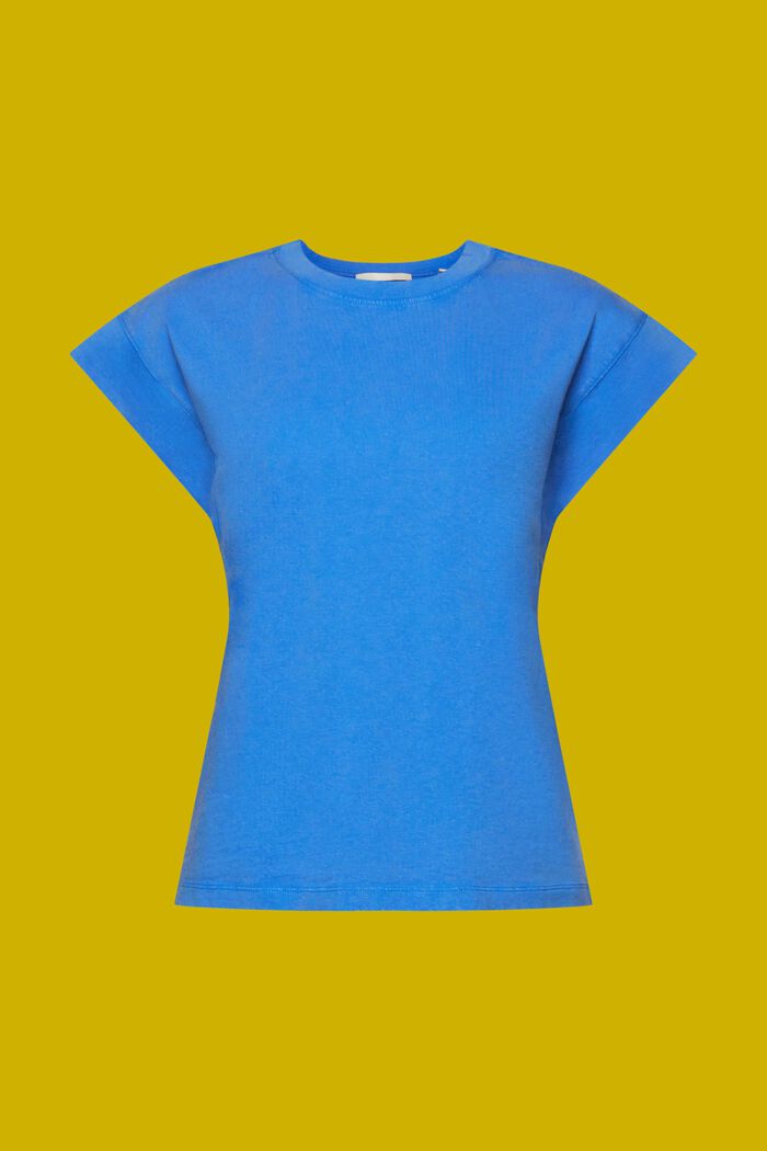 Camiseta de manga corta murciélago, BRIGHT BLUE, detail image number 5
