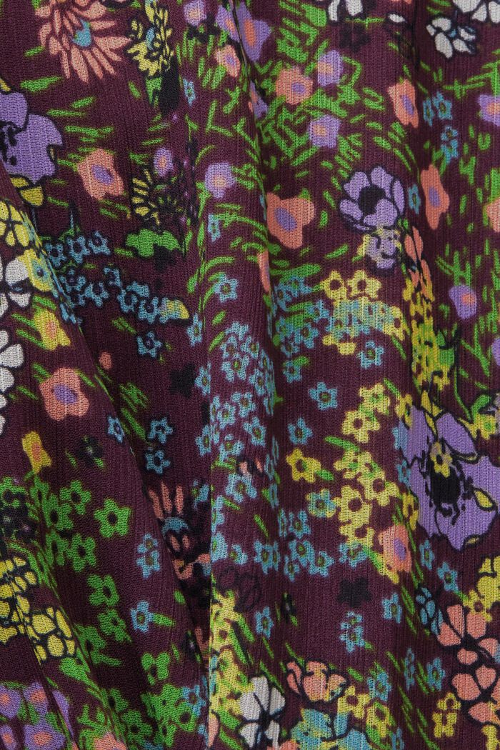 Minifalda floral, DARK PURPLE, detail image number 5