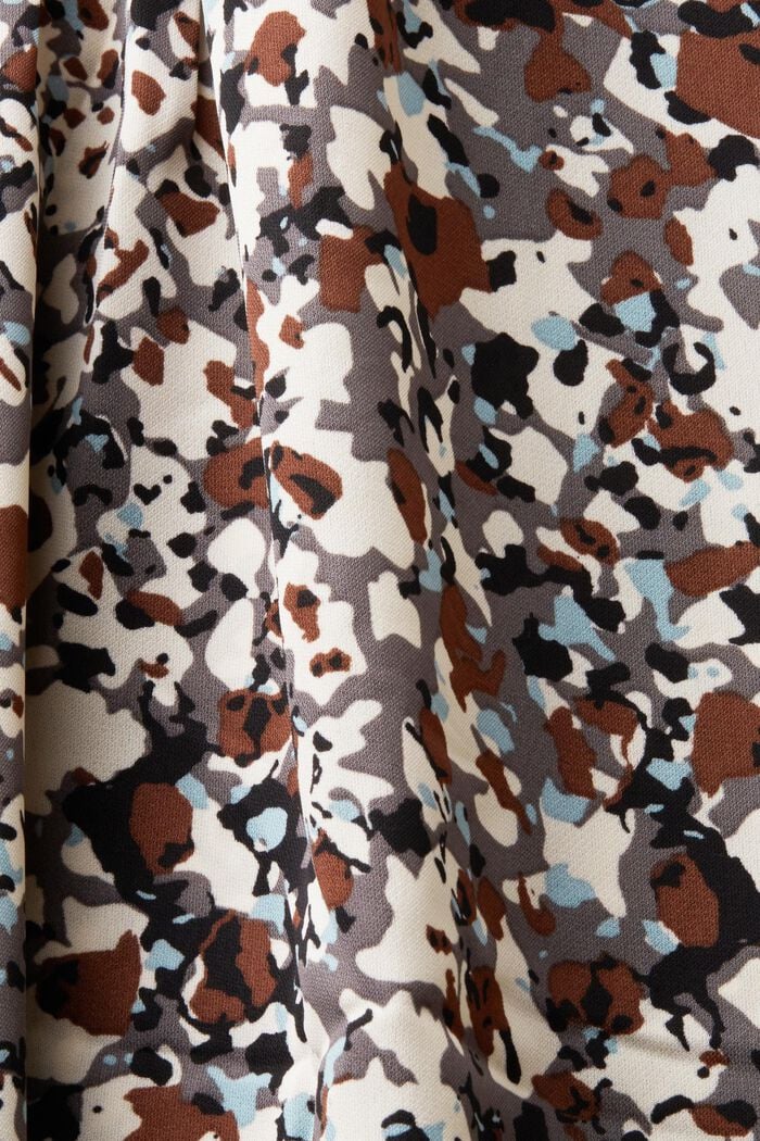 Reciclada: blusa estampada, BROWN, detail image number 7
