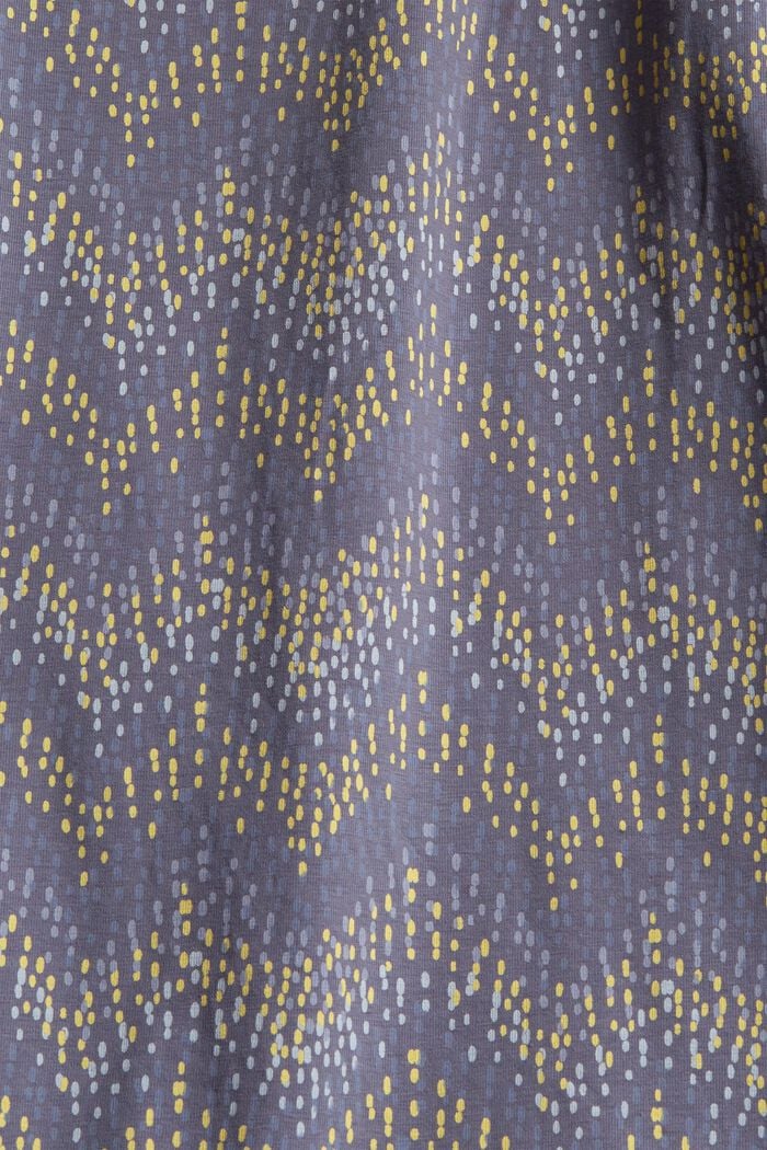 Pijama de jersey realizado en algodón ecológico, GREY BLUE, detail image number 3