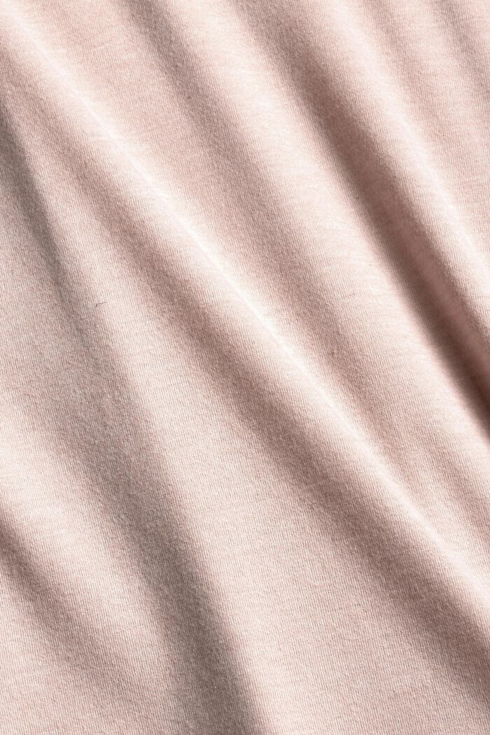 Parte superior suave del pijama, 100% algodón ecológico, OLD PINK, detail image number 4