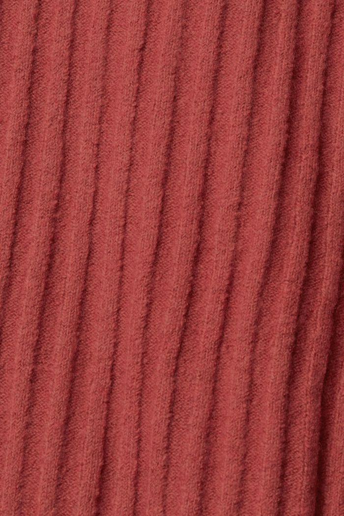 Jersey sin mangas en mezcla de lana, TERRACOTTA, detail image number 4