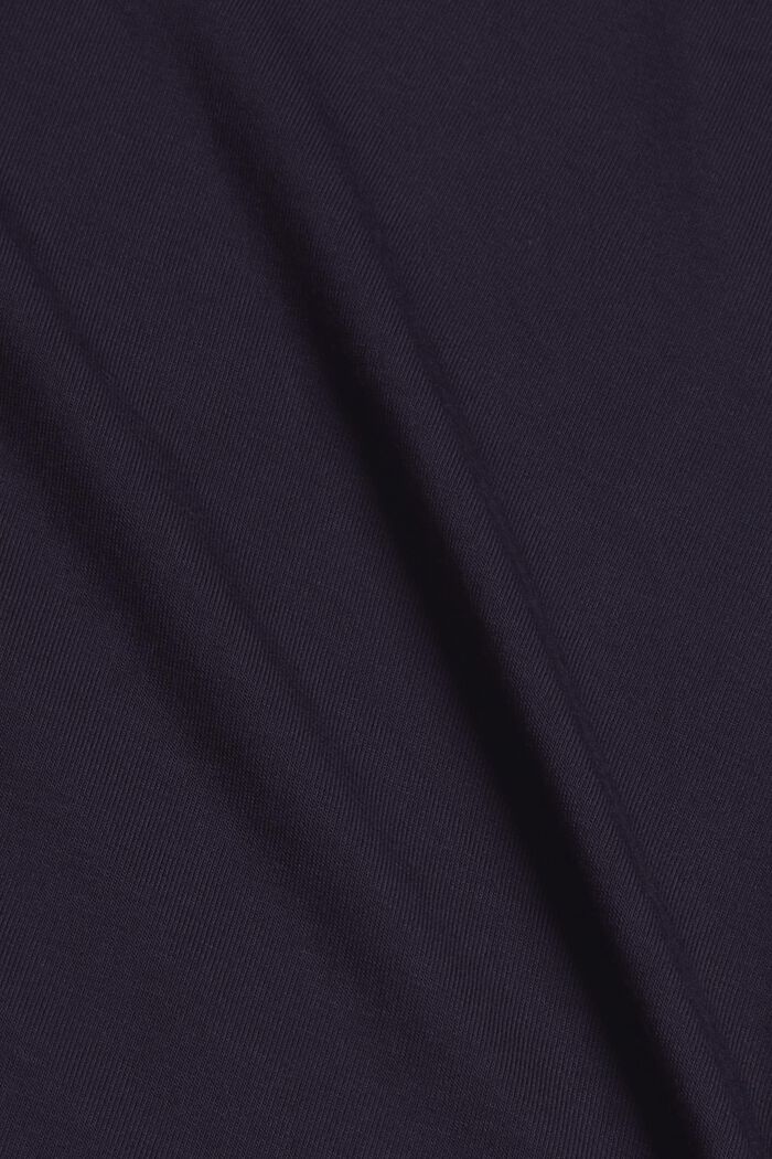 Camiseta de pijama con encaje, LENZING™ ECOVERO™, NAVY, detail image number 4