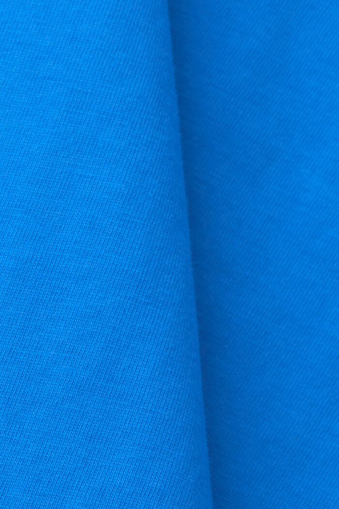 Camiseta básica, 100% algodón, BRIGHT BLUE, detail image number 7
