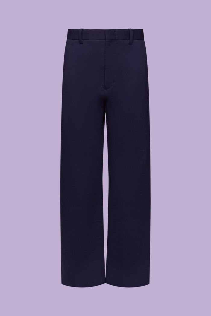 Pantalón de pernera recta y algodón ecológico, BLUE RINSE, detail image number 6