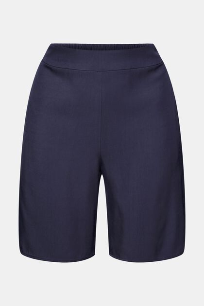 Pantalones cortos con cintura elástica, LENZING™ ECOVERO™