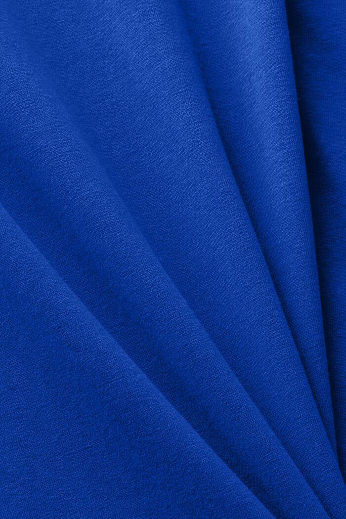 Camiseta de manga larga de algodón, BRIGHT BLUE, detail image number 4