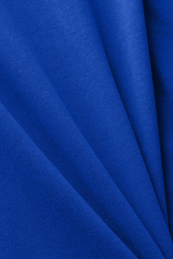 Camiseta de manga larga de algodón, BRIGHT BLUE, detail image number 4