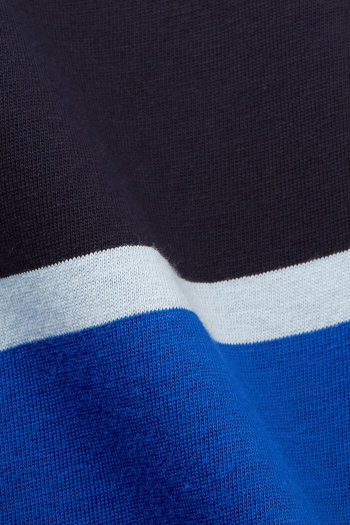 Camiseta a rayas, 100 %algodón, NAVY, detail image number 4
