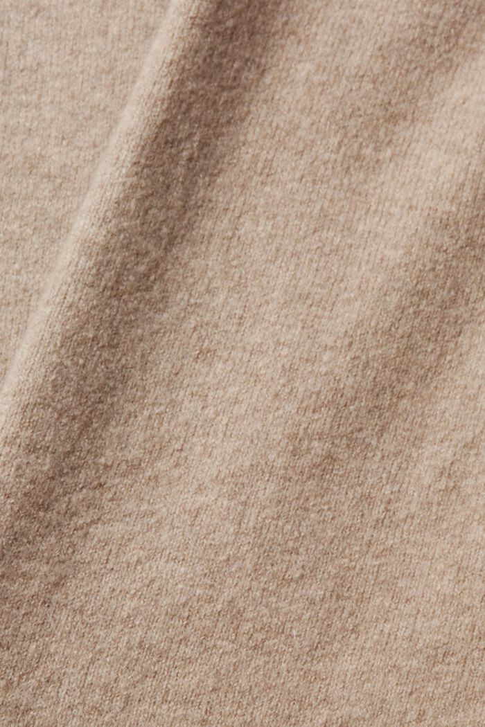 Jersey sin mangas en mezcla de lana, LIGHT TAUPE, detail image number 6