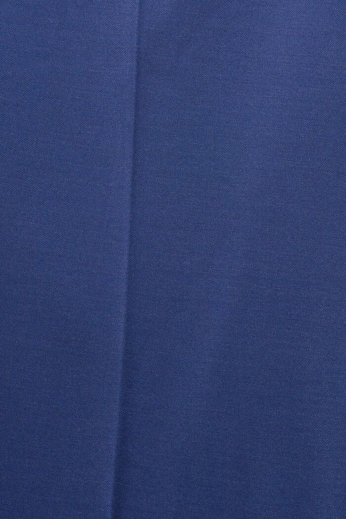 Pantalón de traje de corte ajustado, BLUE, detail image number 6