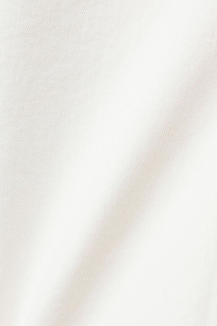 Pantalón corto de algodón elástico, OFF WHITE, detail image number 5