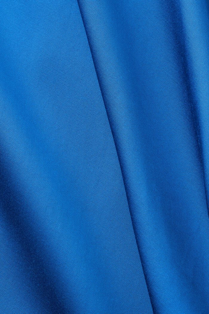 Falda midi de satén, BRIGHT BLUE, detail image number 4