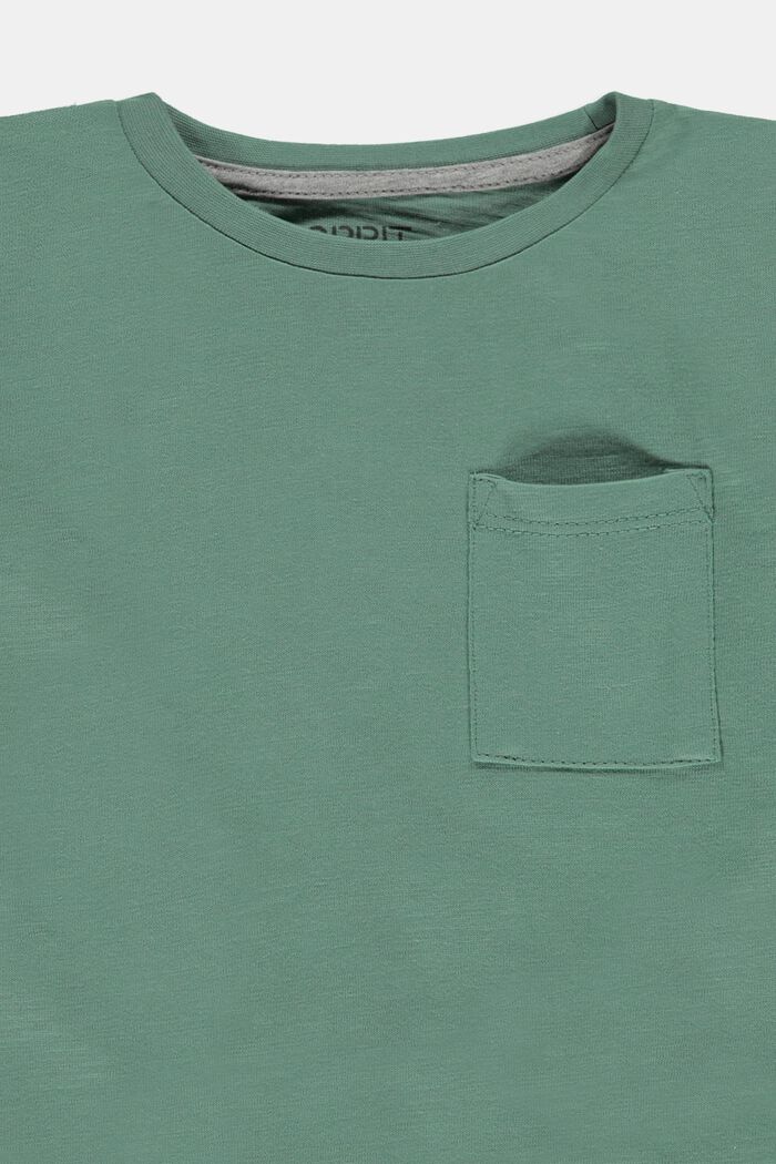 Camiseta de manga larga con bolsillo, DUSTY GREEN, detail image number 2