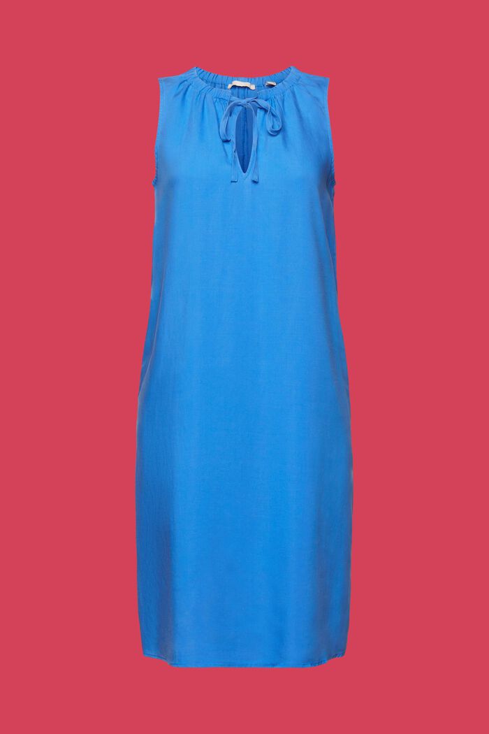 Vestido sin mangas con escote elástico, BRIGHT BLUE, detail image number 6